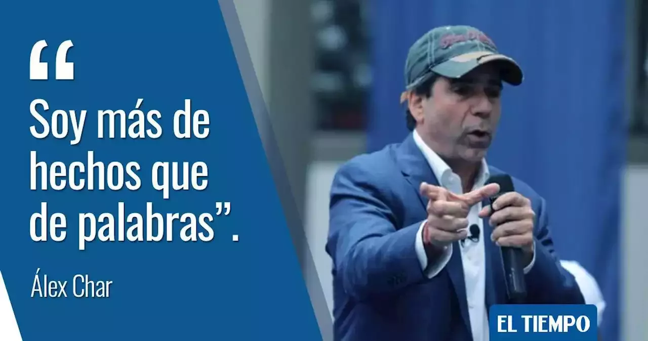 Álex Char dice ‘no’ a llegada de Óscar Iván Zuluaga a la coalición