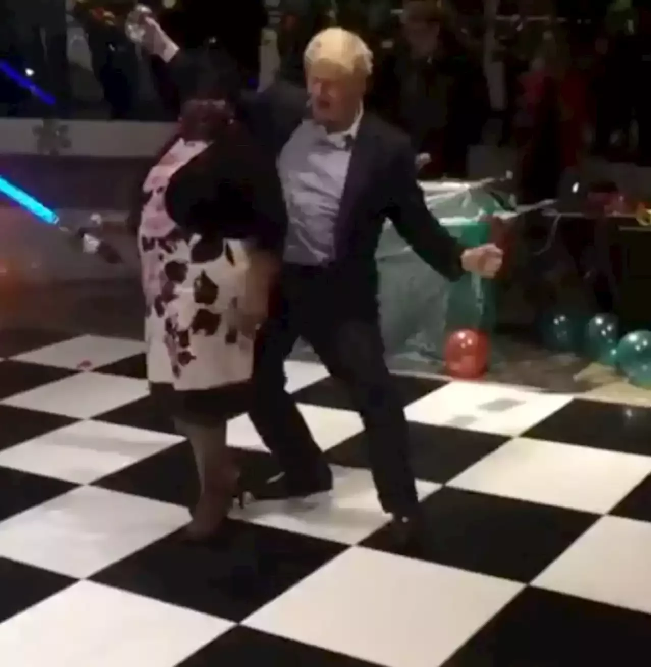 An Old Video Of Boris Johnson Dancing Emerges, And People Want To Sip The Unsee Juice