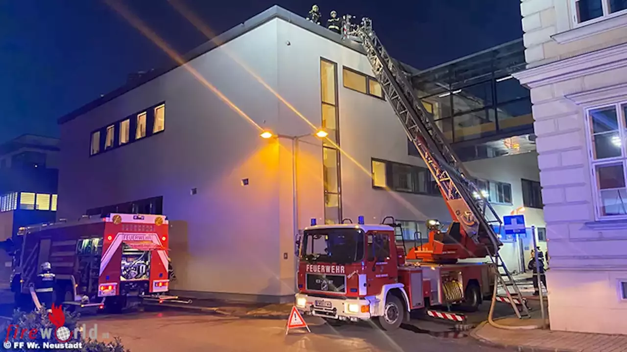 Nö: Brandmelderalarm im BORG Wiener Neustadt → 'es ist nix' → Dachstuhlbrand verhindert