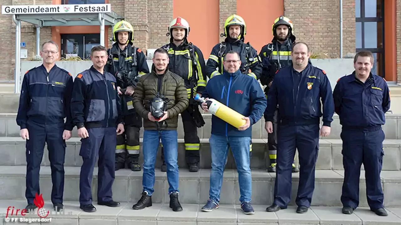Nö: Dräger AirBoss Active - Atemschutzgeräte für alle vier Feuerwehren von Pottendorf