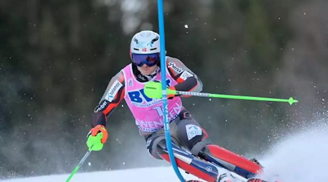 Slalom Wengen, Kristoffersen al comando dopo la prima manche - Rai Sport