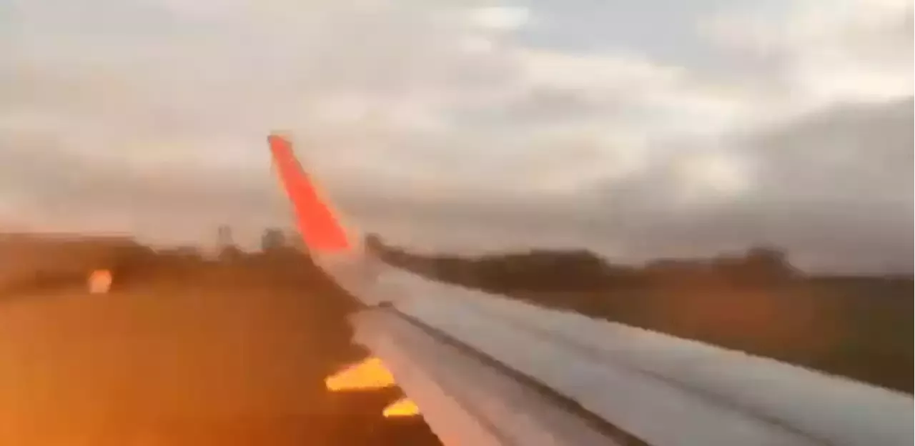 Vídeo mostra 'explosão' em turbina após avião colidir com aves em Curitiba