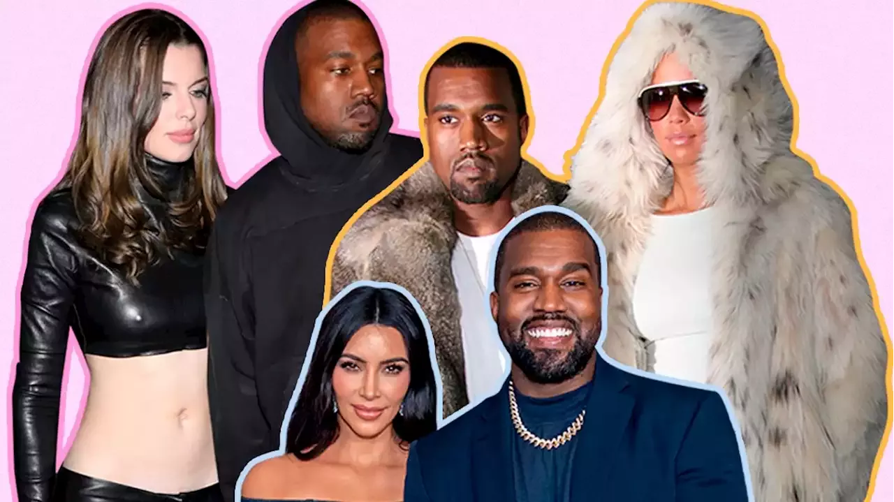 Ecco come Kanye West cambia e stravolge il look di tutte le sue compagne