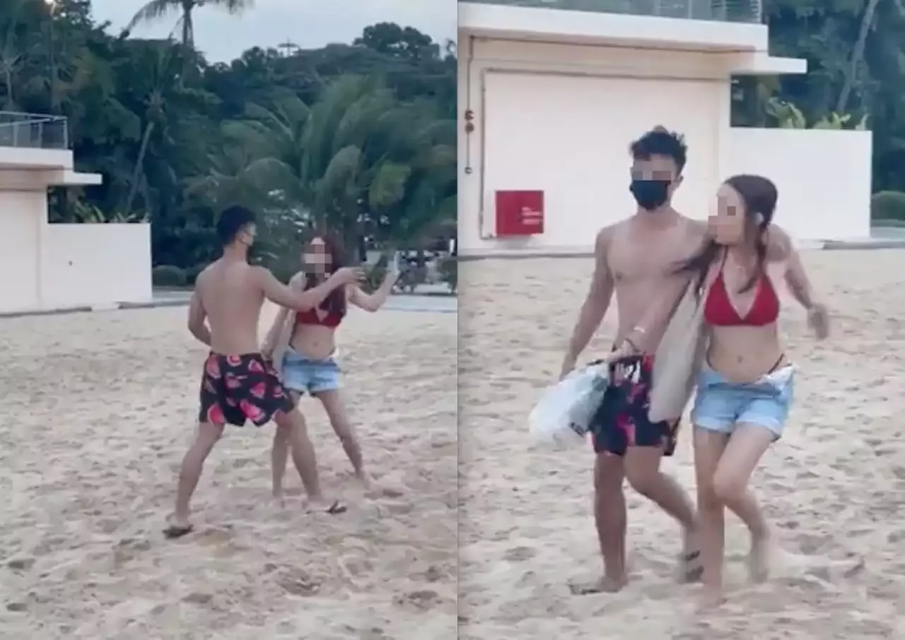 Man secretly photographs 2 women at Siloso Beach, apologises after getting confronted - The Independent Singapore News