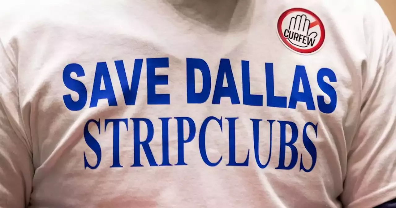 Dallas sued after ordering strip clubs, other sex-based businesses to shut down by 2 a.m.
