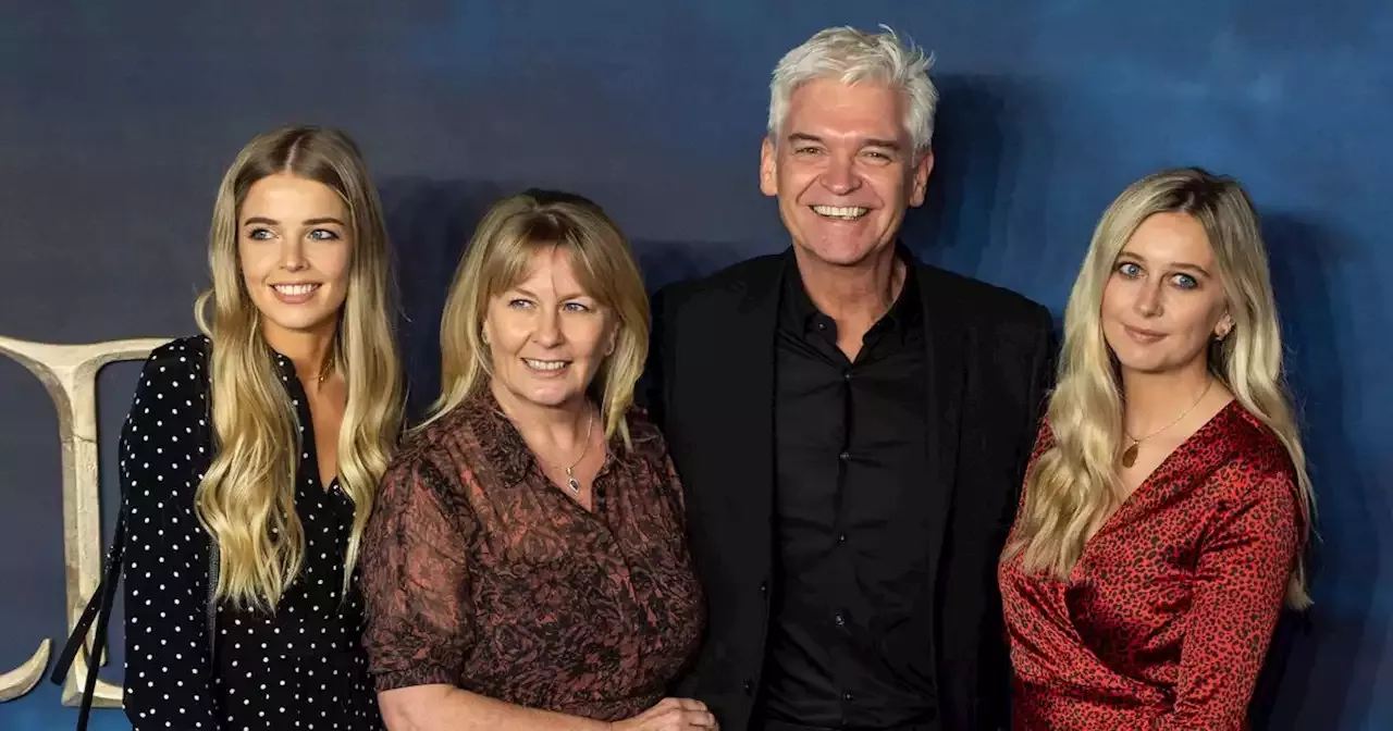 Who are Phillip Schofield's daughters including friendship with Stacey Solomon