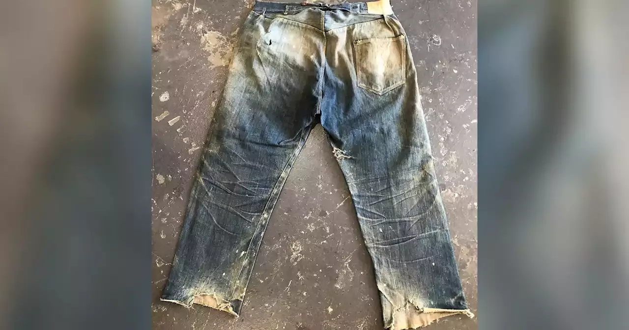 19th-century Levi's jeans found in mine shaft sell for more than $87,000