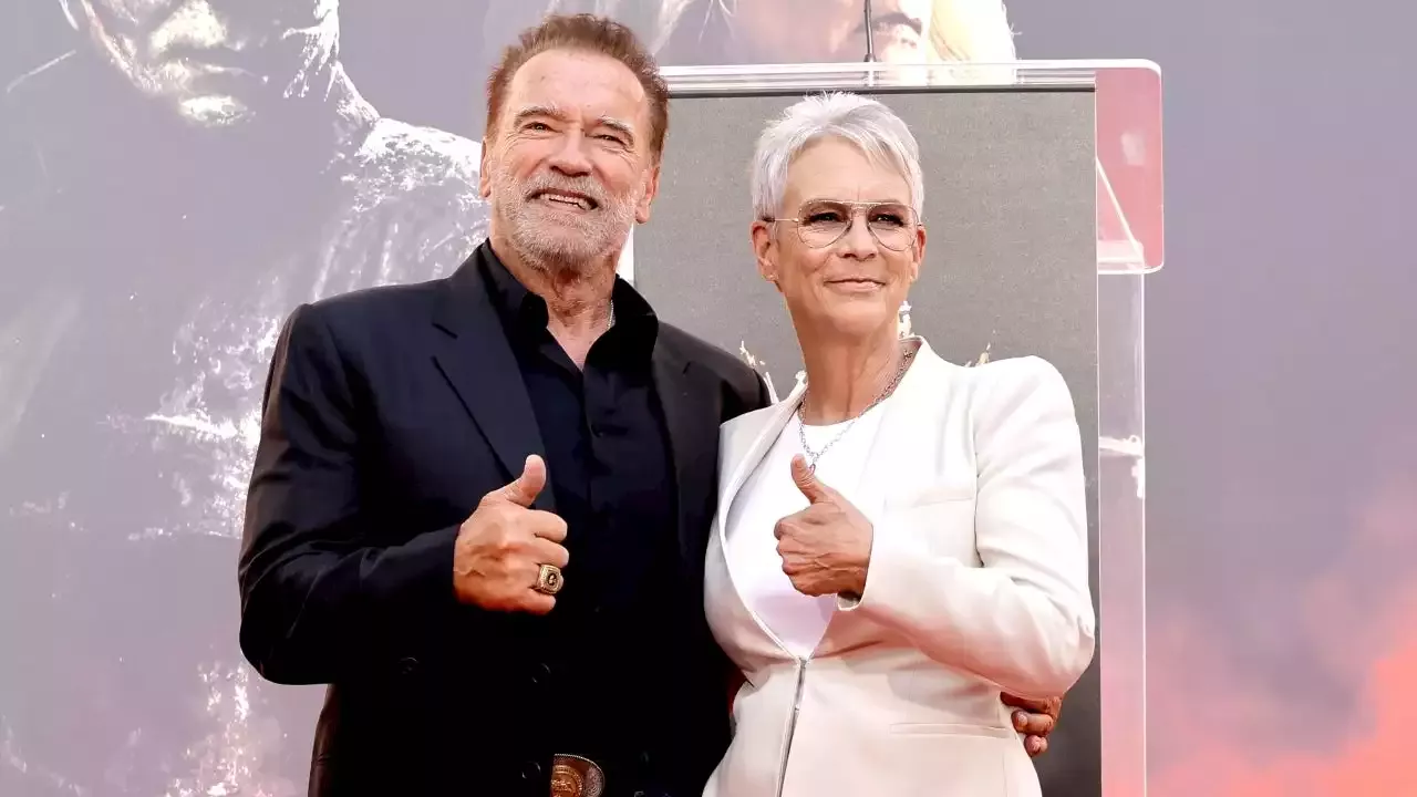 Jamie Lee Curtis, Arnold Schwarzenegger Have 'True Lies' Reunion: PICS