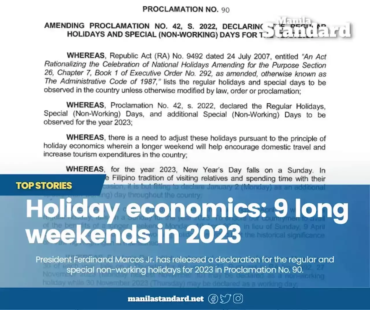 Holiday Economics: 9 Long Weekends In 2023