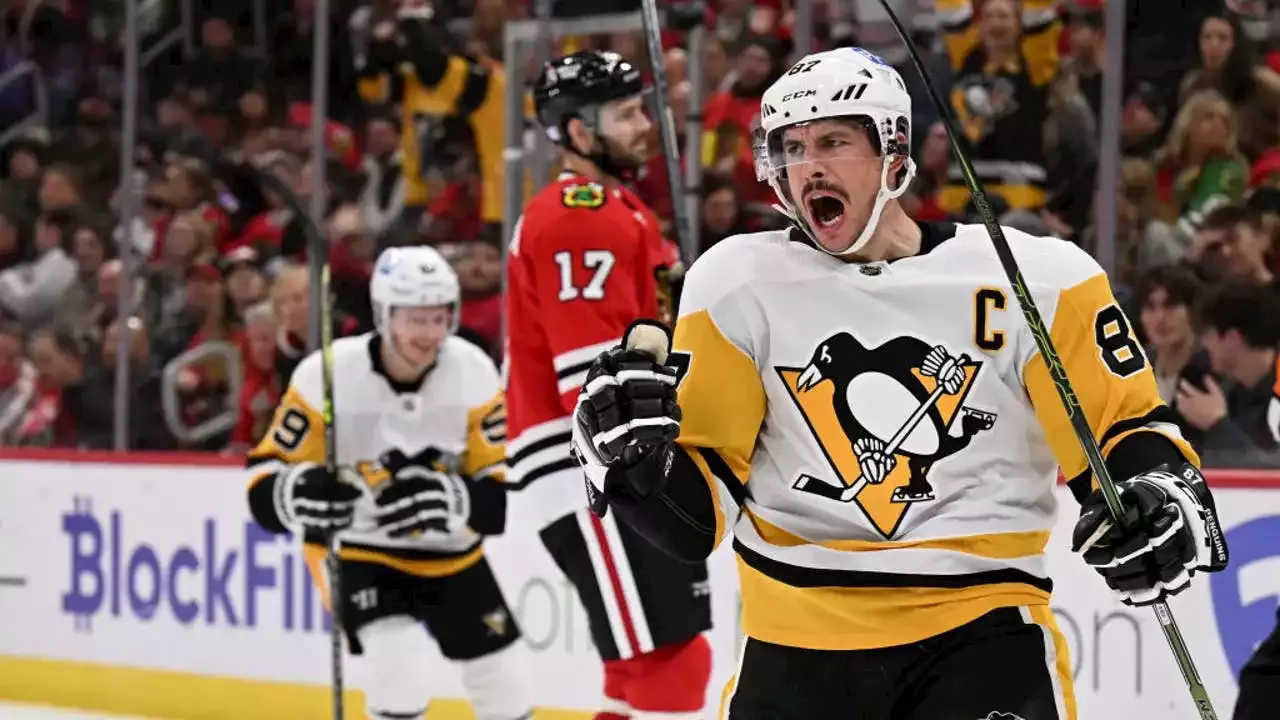 Crosby, Malkin score as Penguins beat Blackhawks 5-3, Taiwan News
