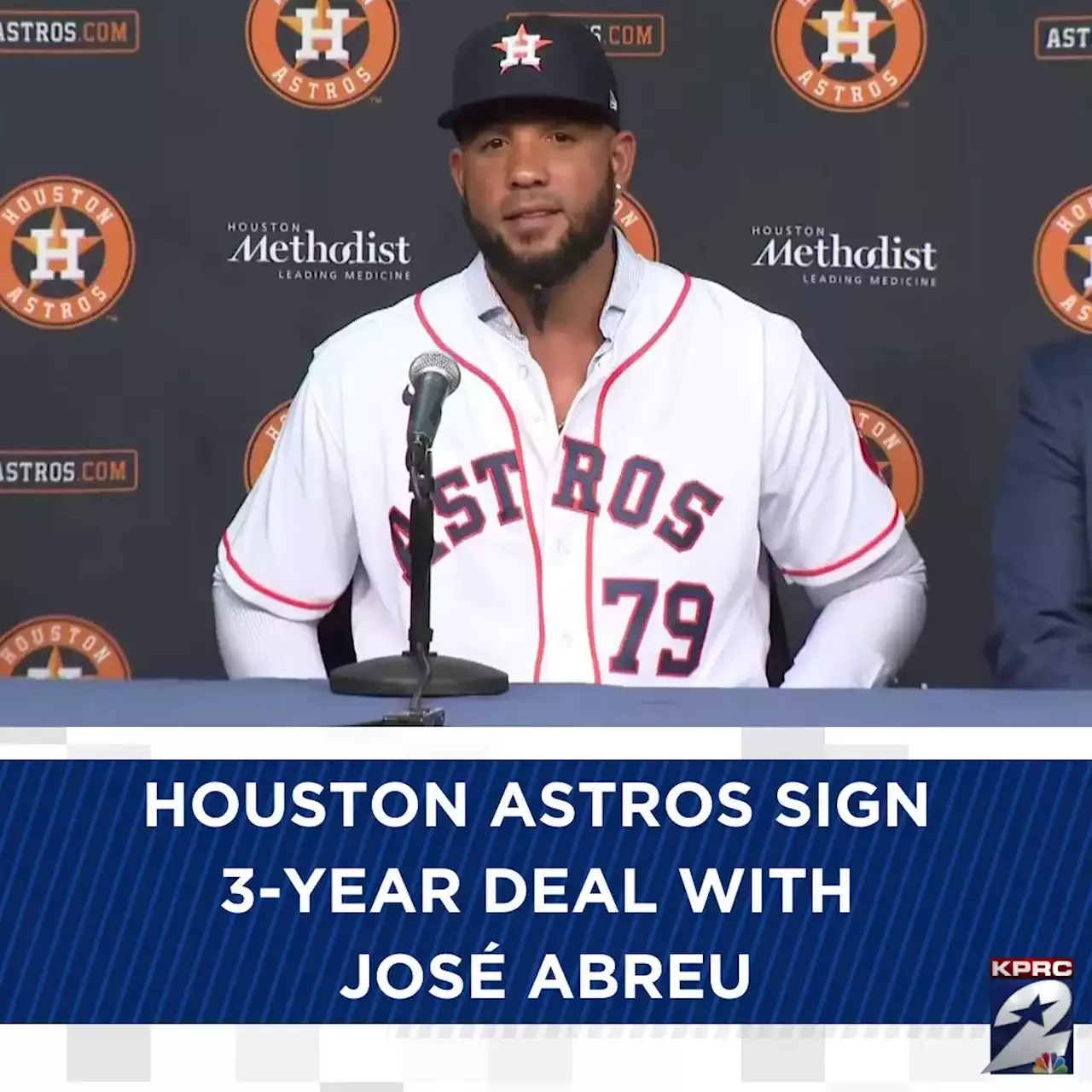 Houston Astros: José Abreu gets a chance to celebrate