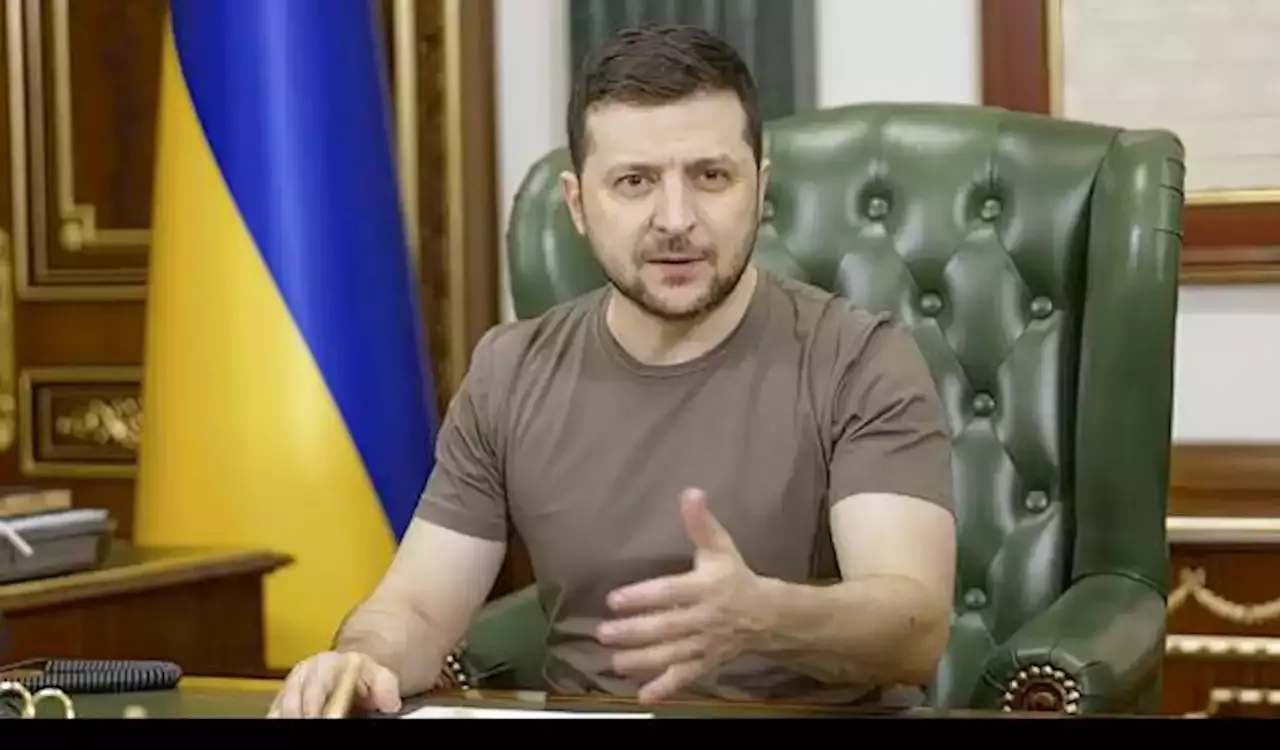 Zelensky sinyalkan ukraina tak gabung nato, reaksi as mengejutkan