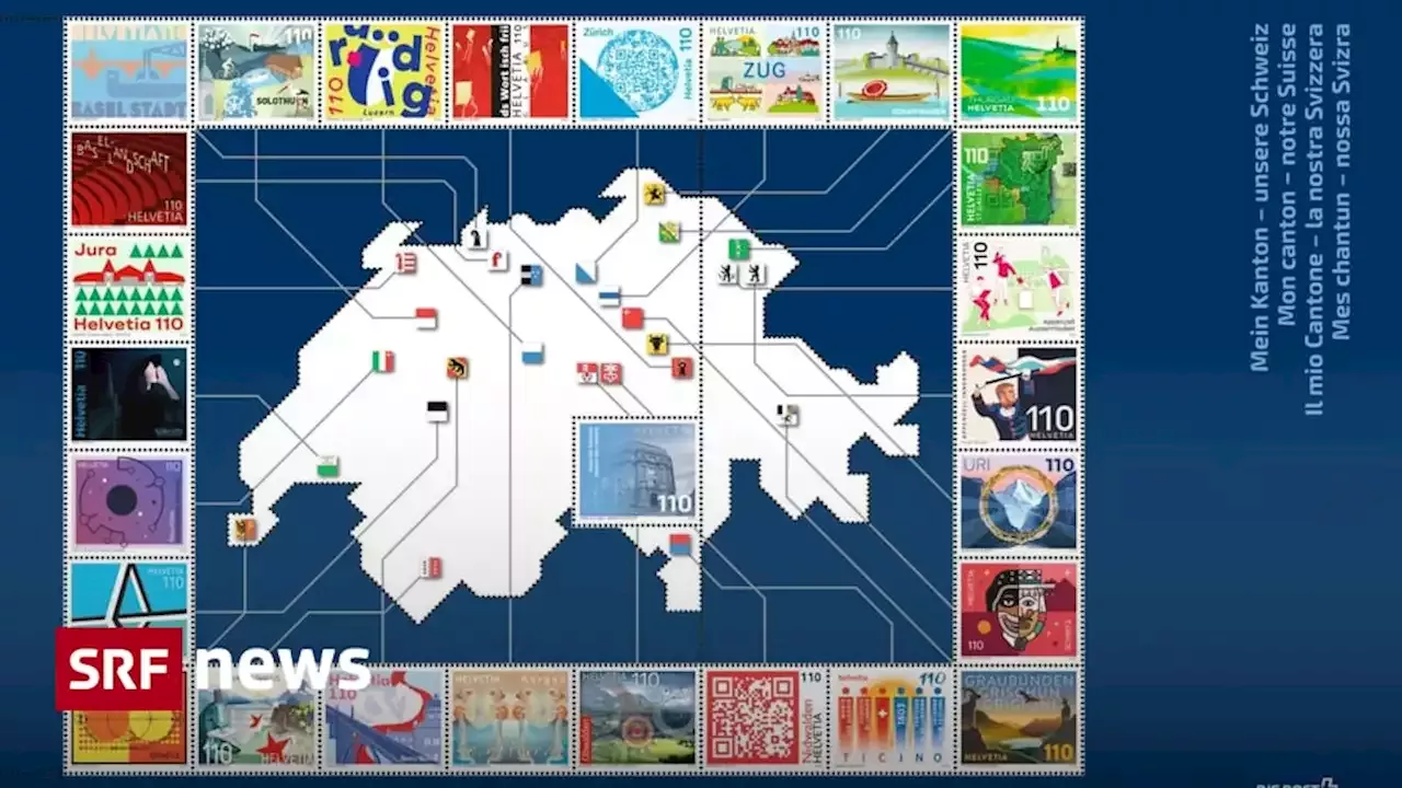 26 Sujets - Jeder Kanton hat jetzt seine Briefmarke