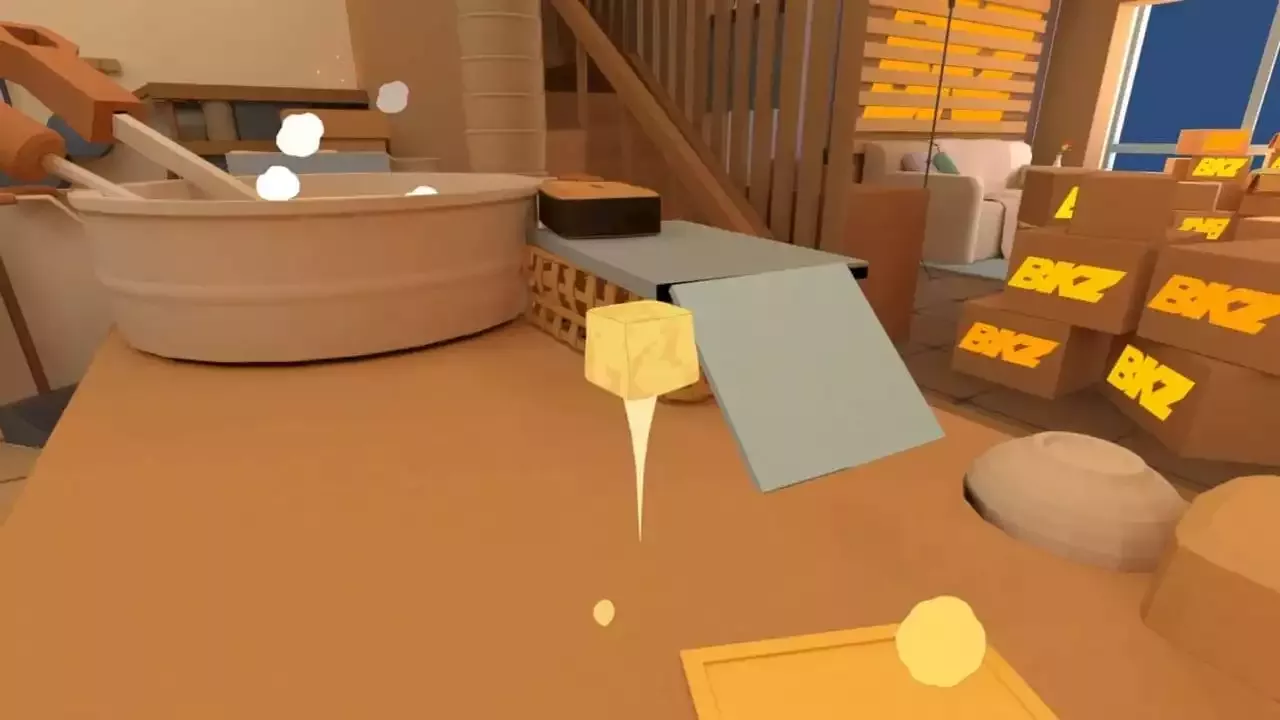バターになってキッチンを跳ね回りまくるゲーム『I AM BUTTER VR』が無料で配信開始。コンロの火やアツアツの鍋といったホットな仕掛け避け、溶けずに進め