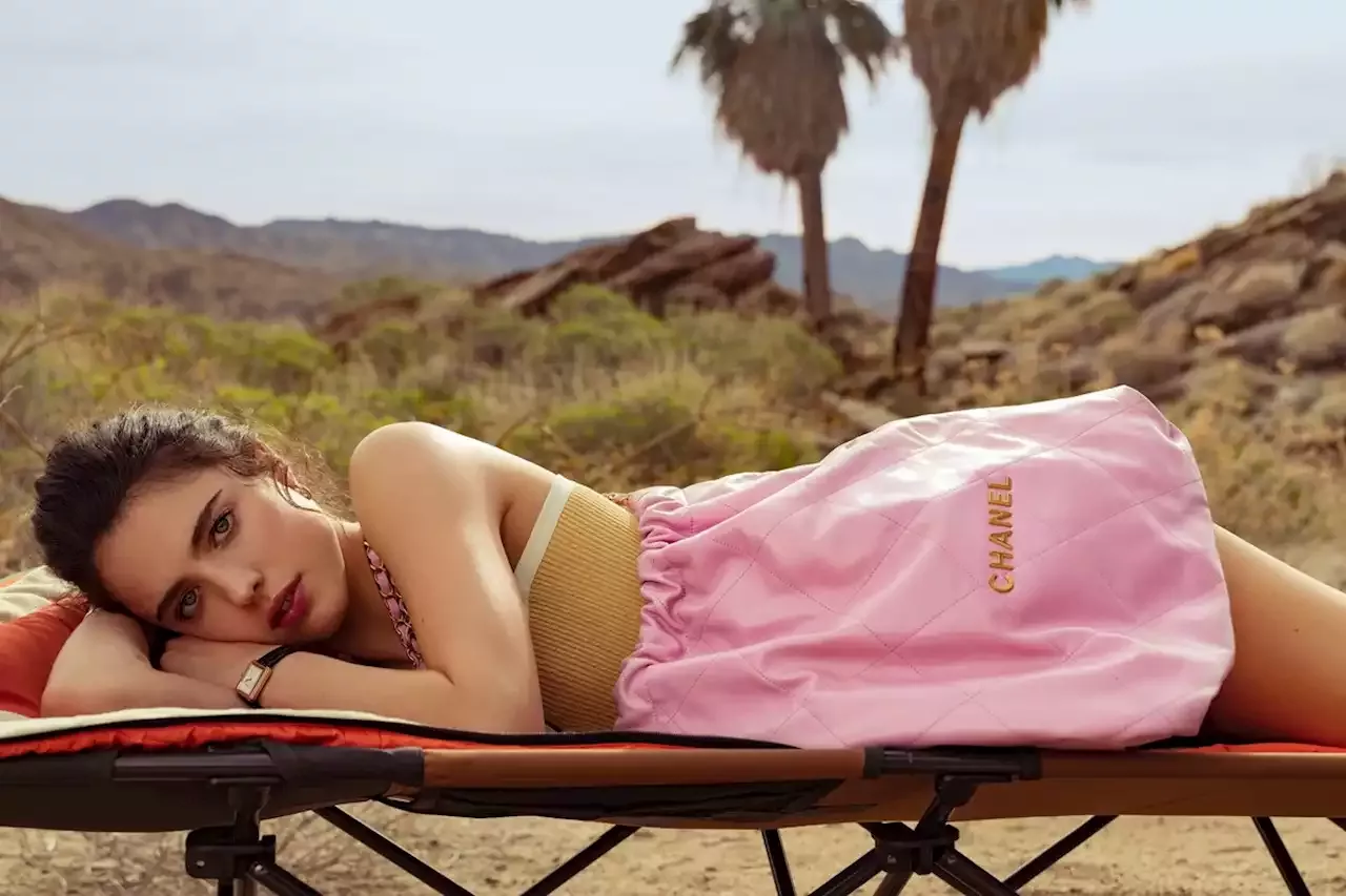 Margaret Qualley Hikes Through Palm Springs in Chanel's New Campaign