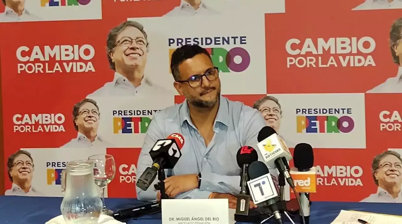 No estamos infiltrando la campaña de Federico Gutiérrez': Miguel Ángel Del  Río | Elecciones 2022 - Pacto Histórico
