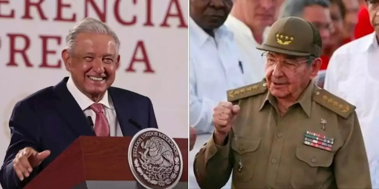 AMLO se reúne en privado con Raúl Castro
