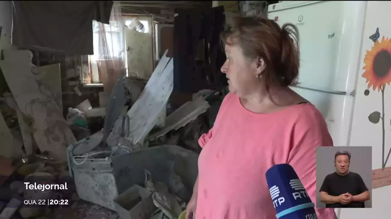 Região de Kharkiv. Há aldeias completamente devastadas