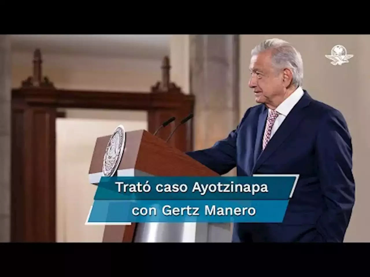 Confirma AMLO que se reunió con el fiscal Gertz Manero; no tocaron tema de audios filtrados