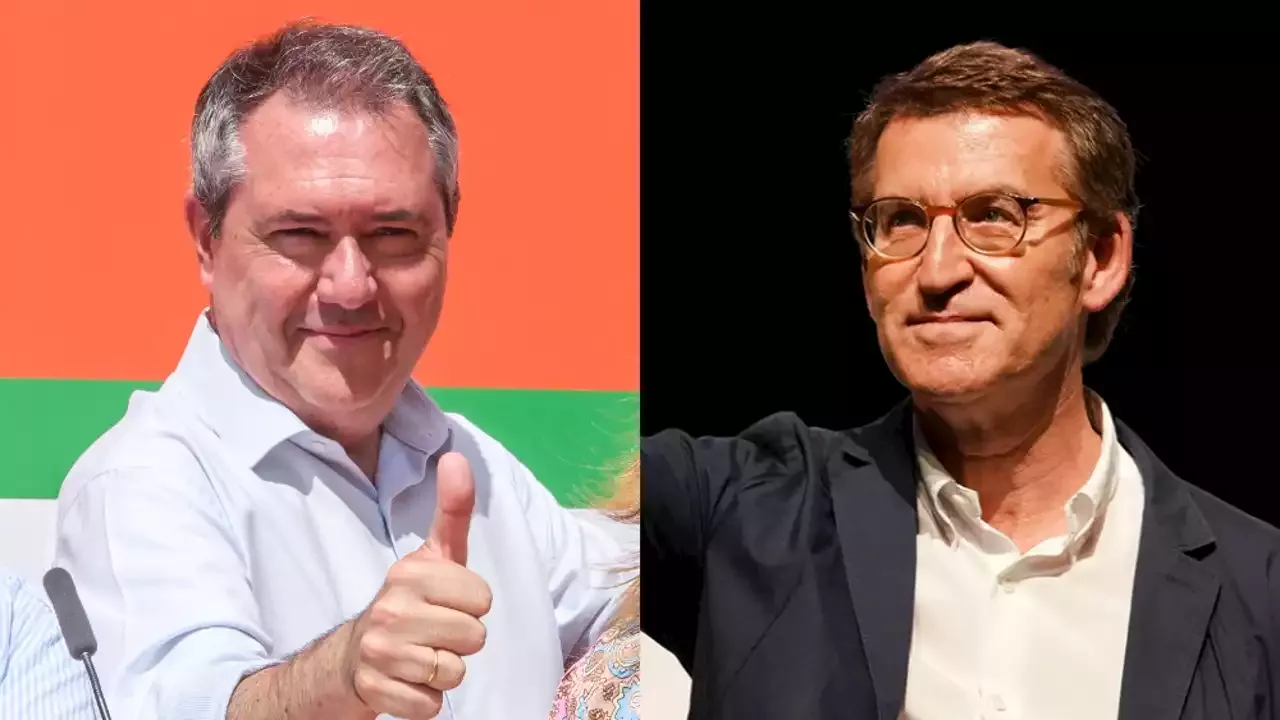 Alta tensión en Andalucía en el primer fin de semana de campaña electoral: Feijóo responsabiliza al Gobierno de la inflación y Espadas equipara al PP con Vox