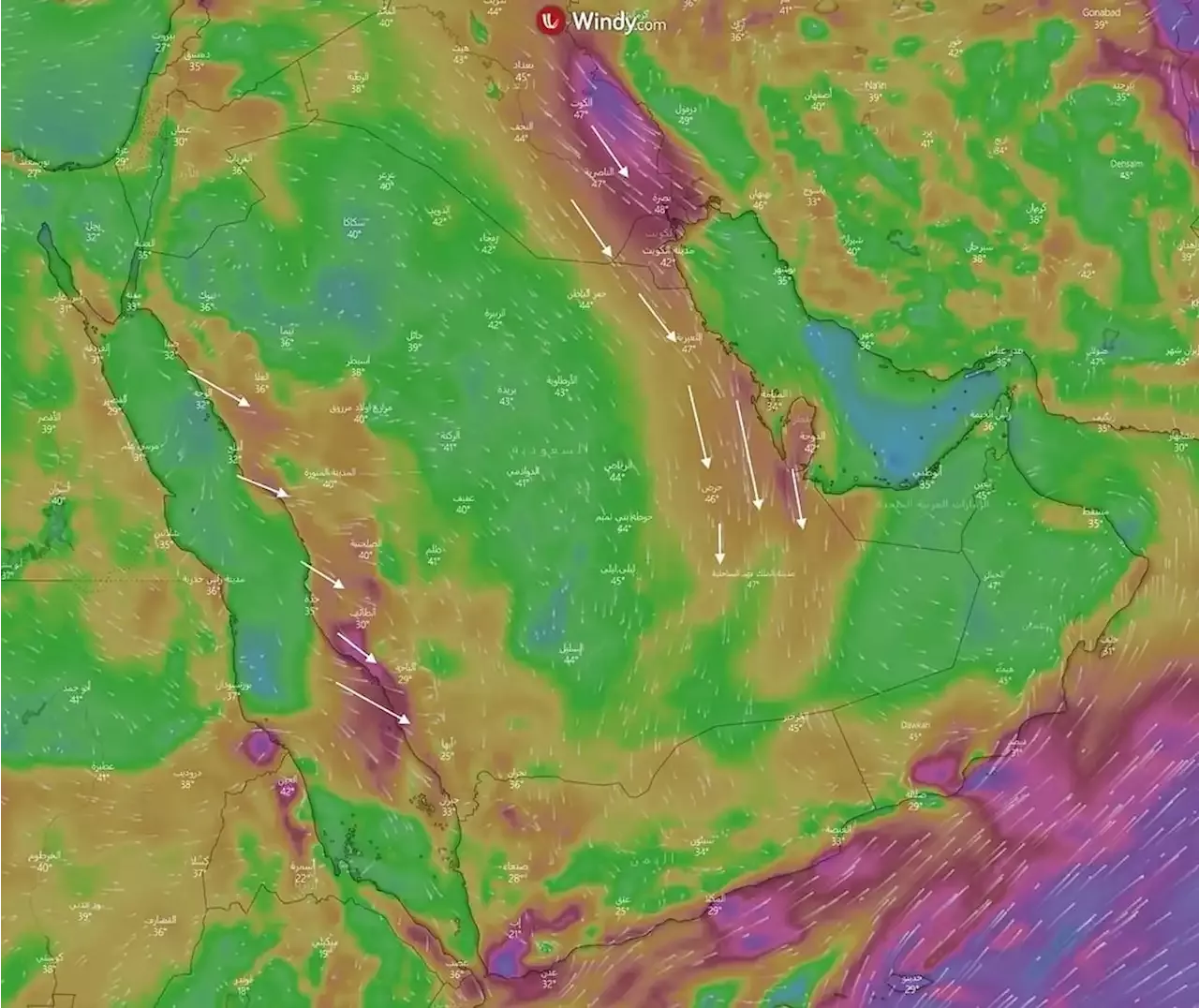 خبير الطقس 'المسند': توقع أن تنشط 'رياح البوارح' على الشرقية