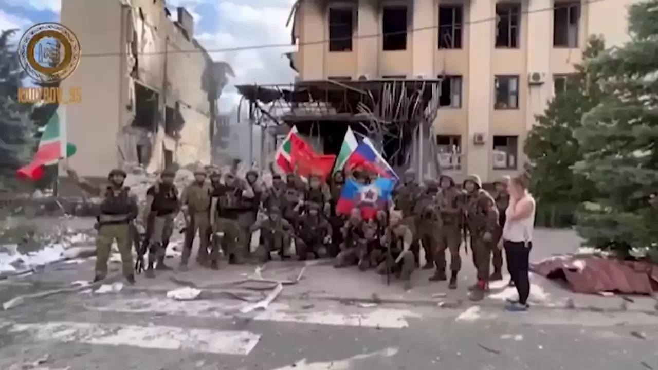 Ukraine war: Russia says it’s captured eastern city Lysychansk