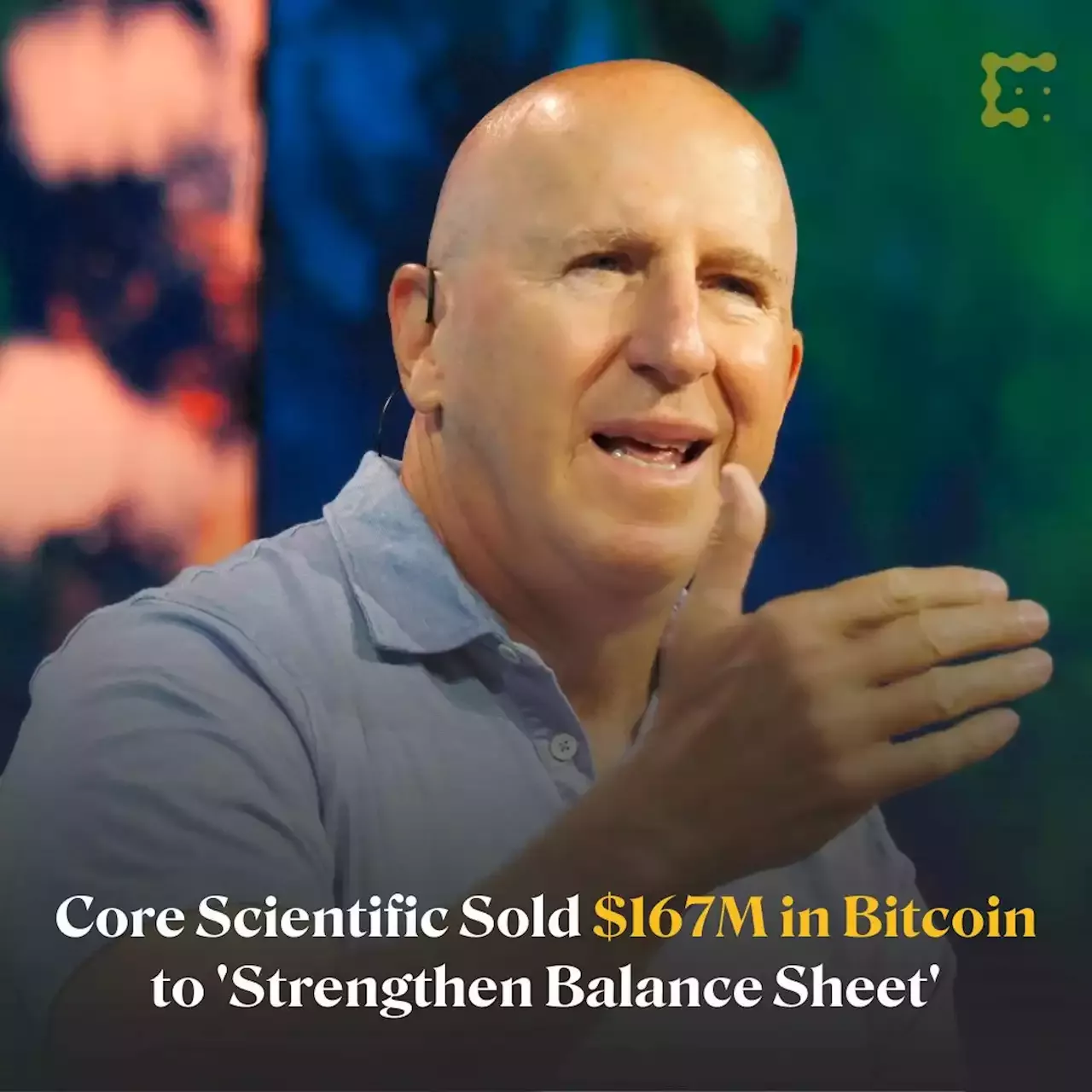 Core Scientific Sold Over 7K Bitcoins for About $167M in June, Sees More Sales