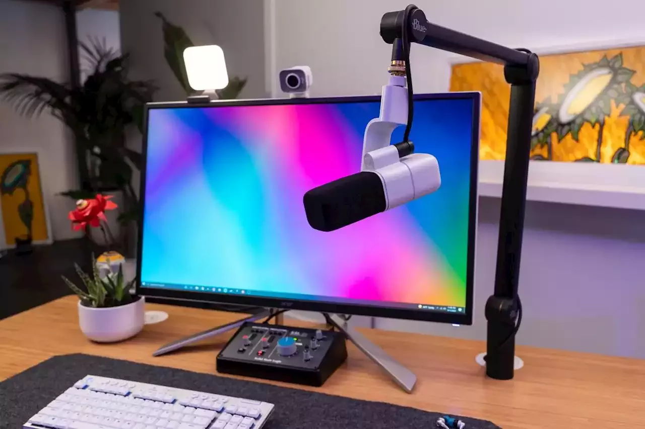 Logitech Blue Sona XLR microphone debuts with Litra Beam light