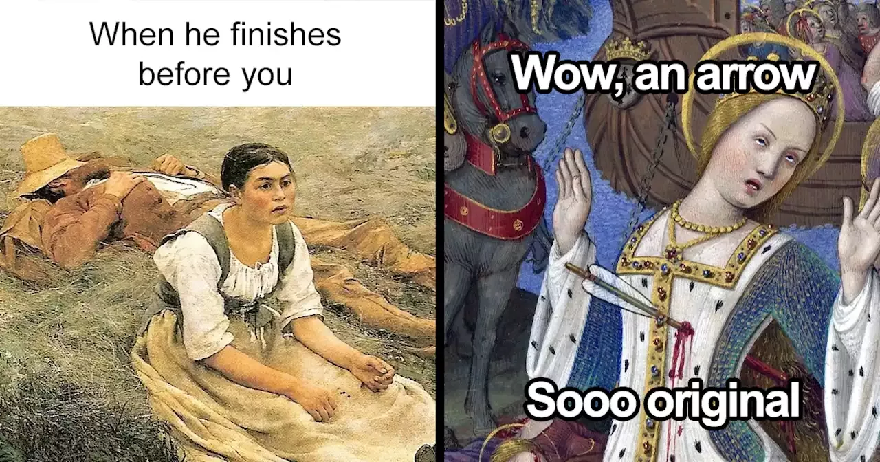50 Hilarious 'Classical Art Memes' From This Instagram Account (New Pics)