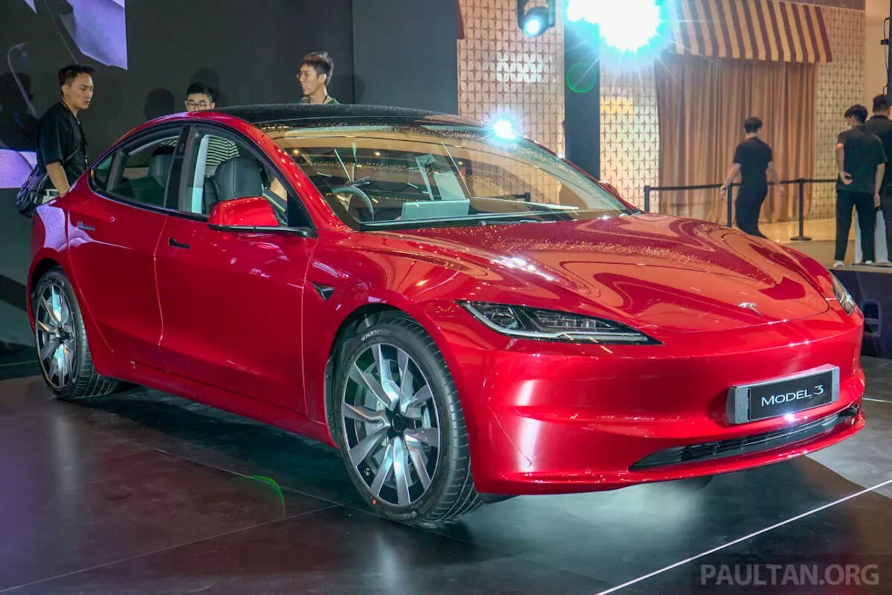 Tesla Model 3 Highland Long Range facelift in Malaysia - 629 km