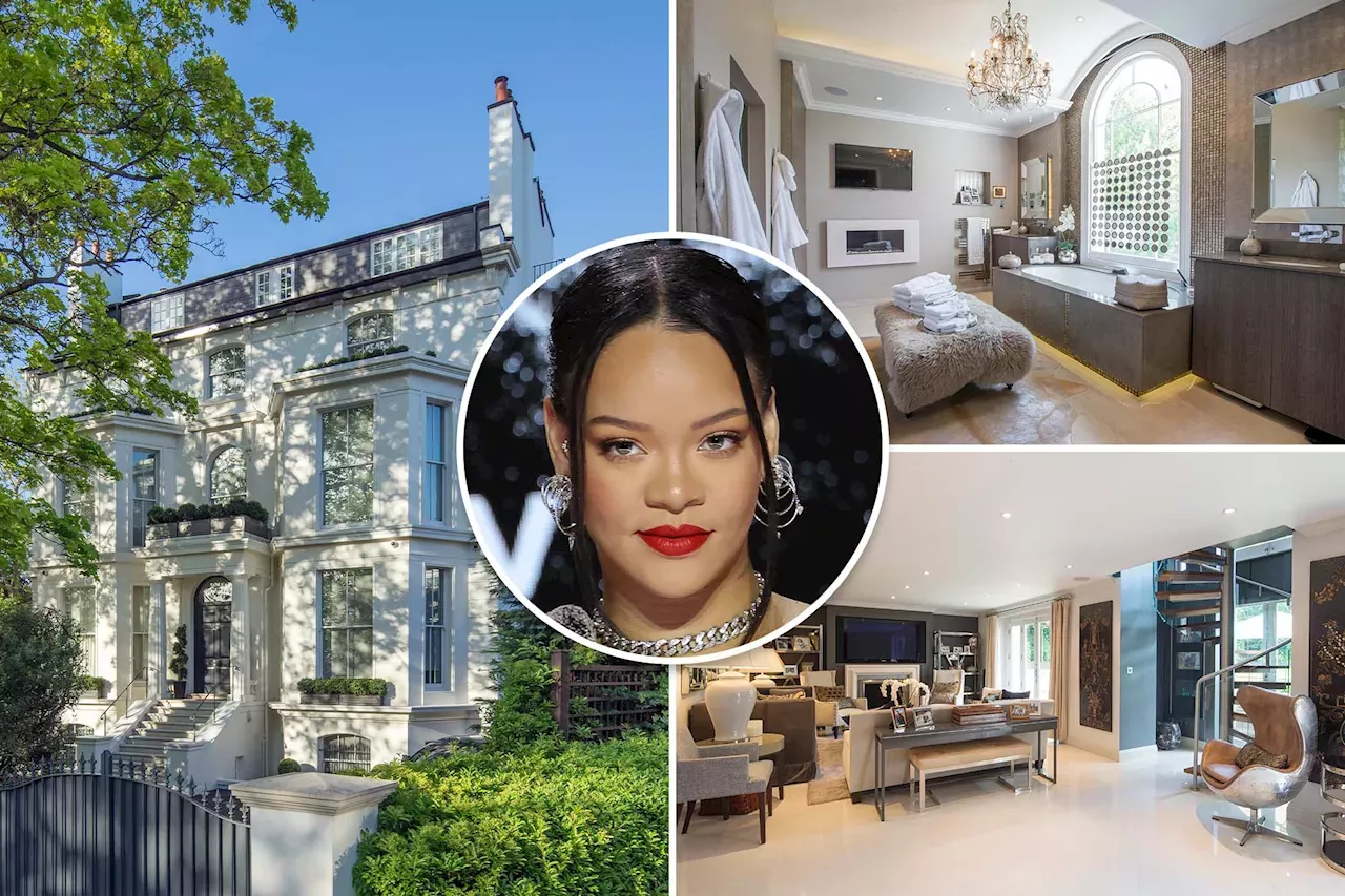 Rihanna's London mansion goes on the market for £32 million