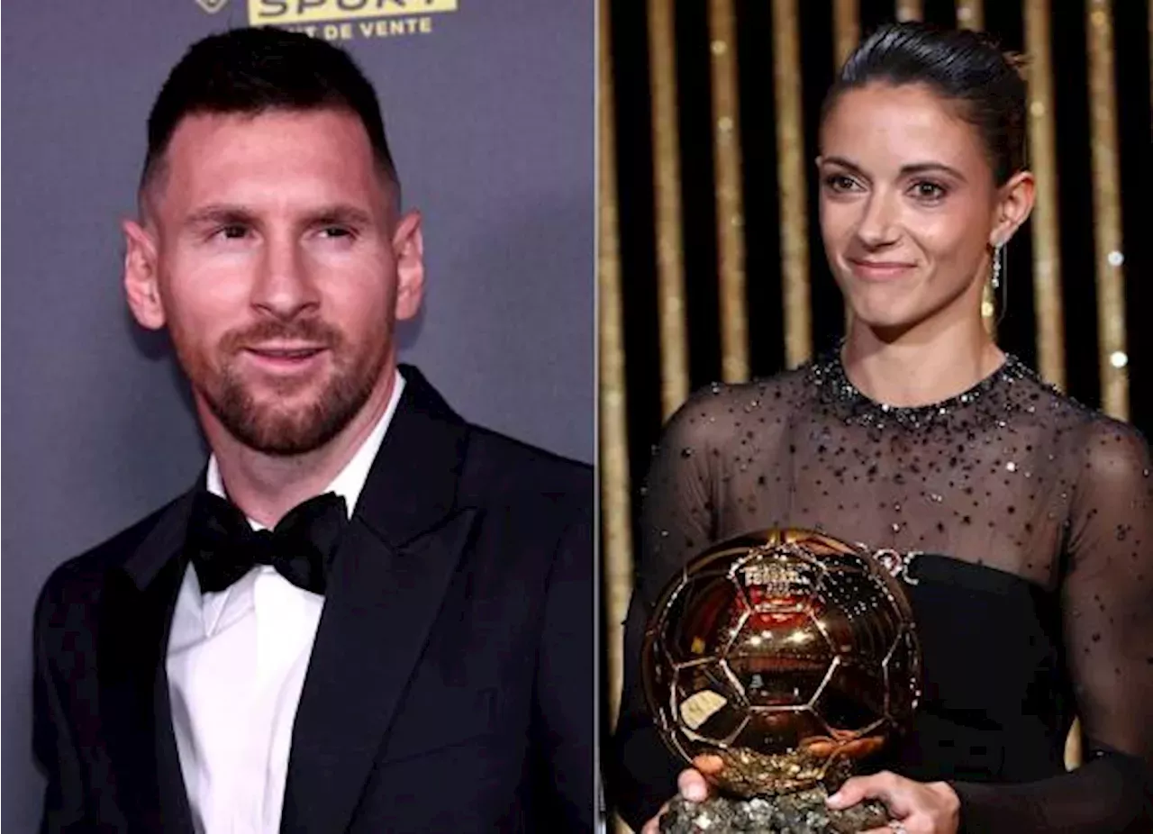 El Balón de Oro de Leo Messi y Aitana Bonmatí llegó en un baúl de