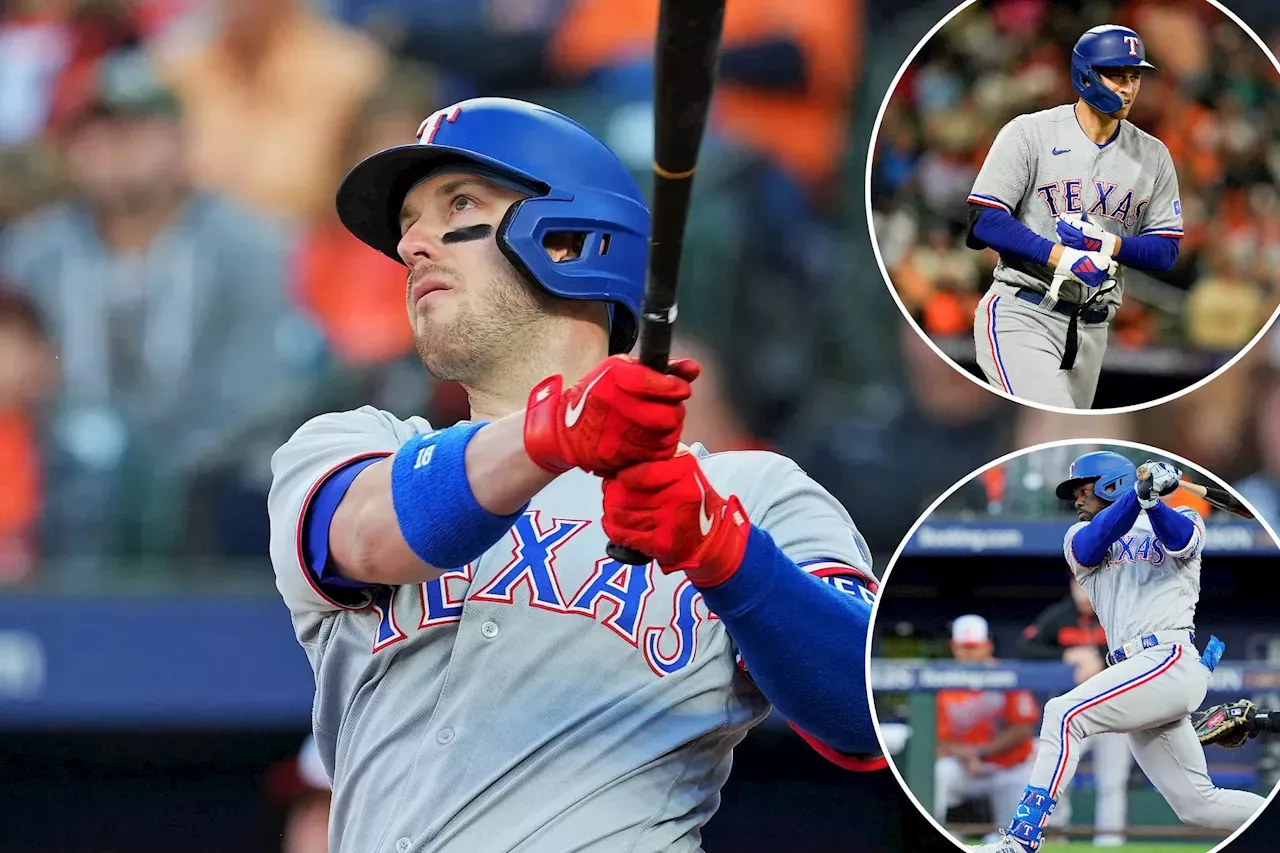 Mitch Garver clobbers a GRAND SLAM to extend Rangers' lead over Orioles
