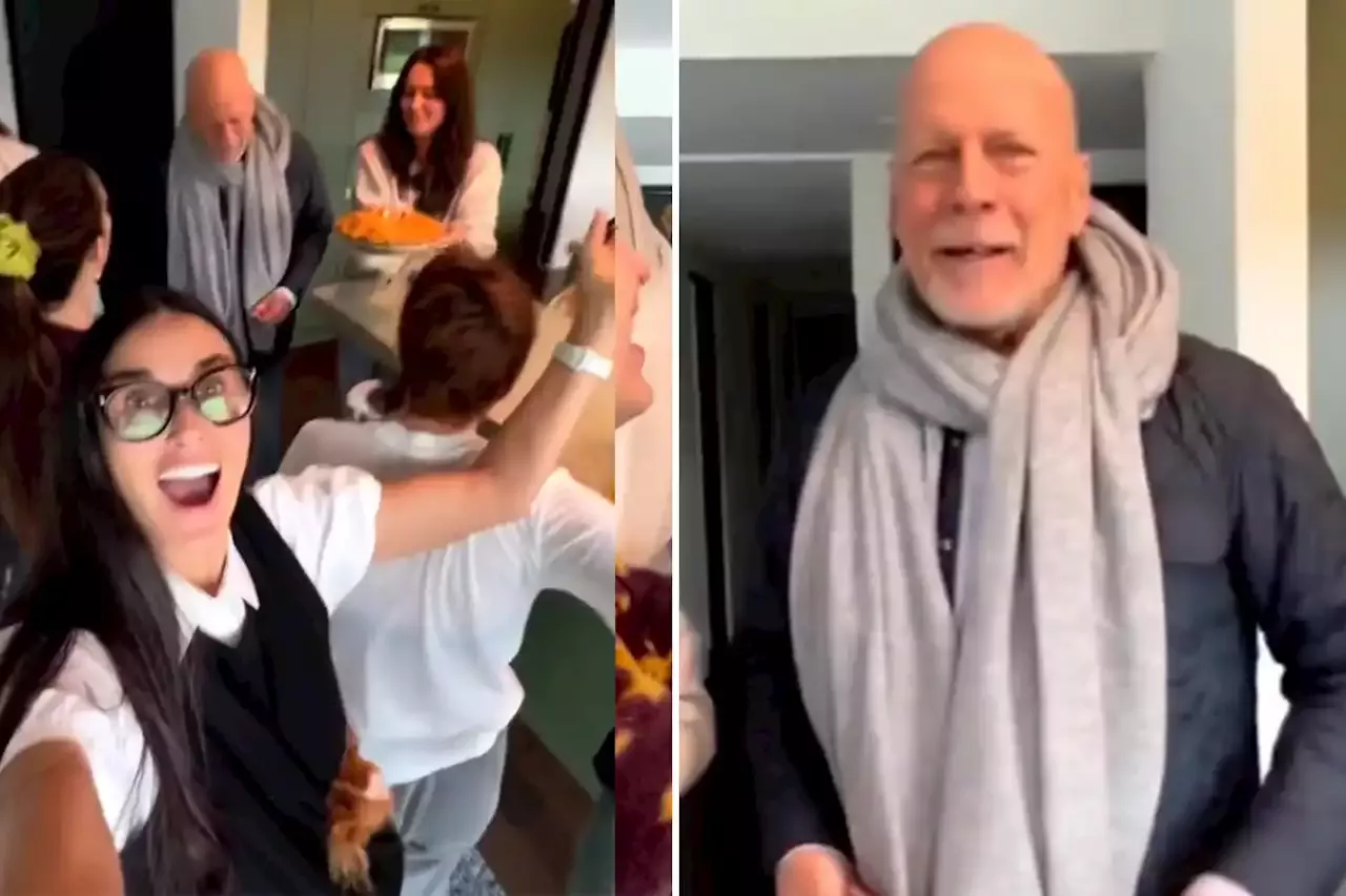 Fans alarmed over Bruce Willis' missing tooth in birthday video