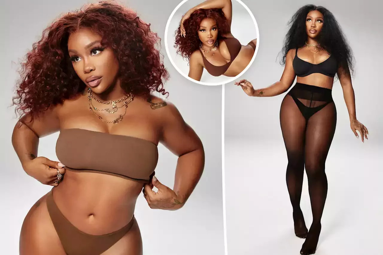 SZA Strips Down For SKIMS 'Fits Everybody' Underwear Campaign