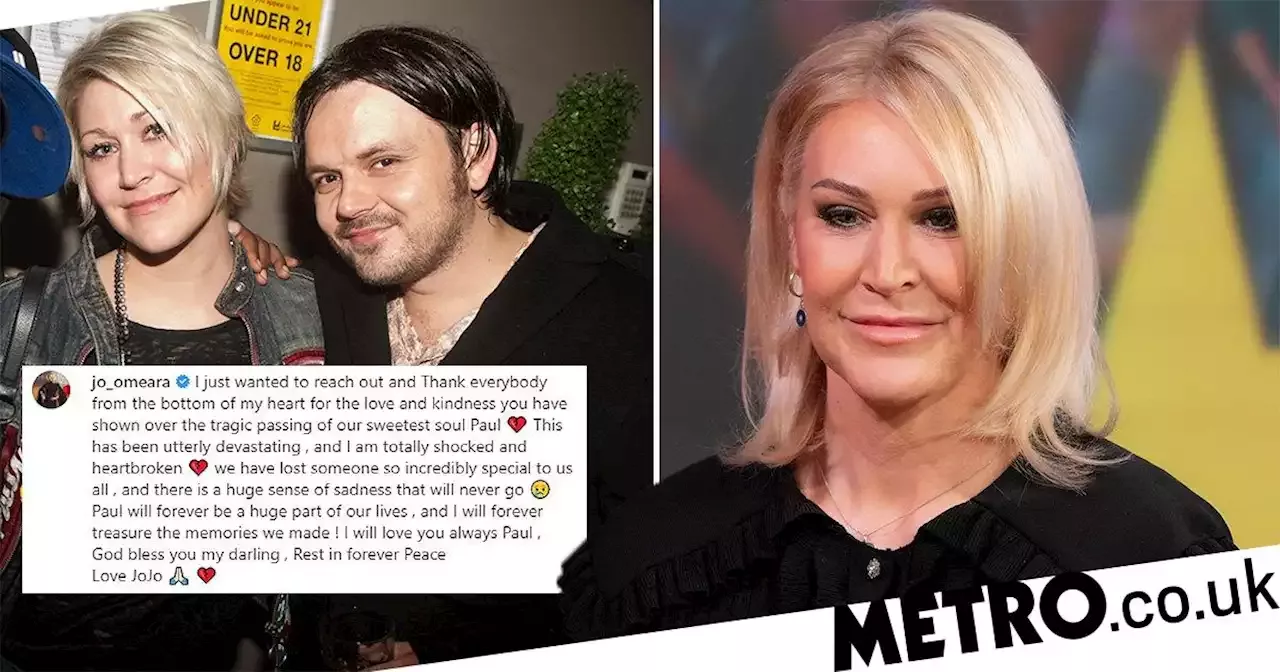 S Club 7's Jo O'Meara 'devastated and heartbroken' by Paul Cattermole's  death