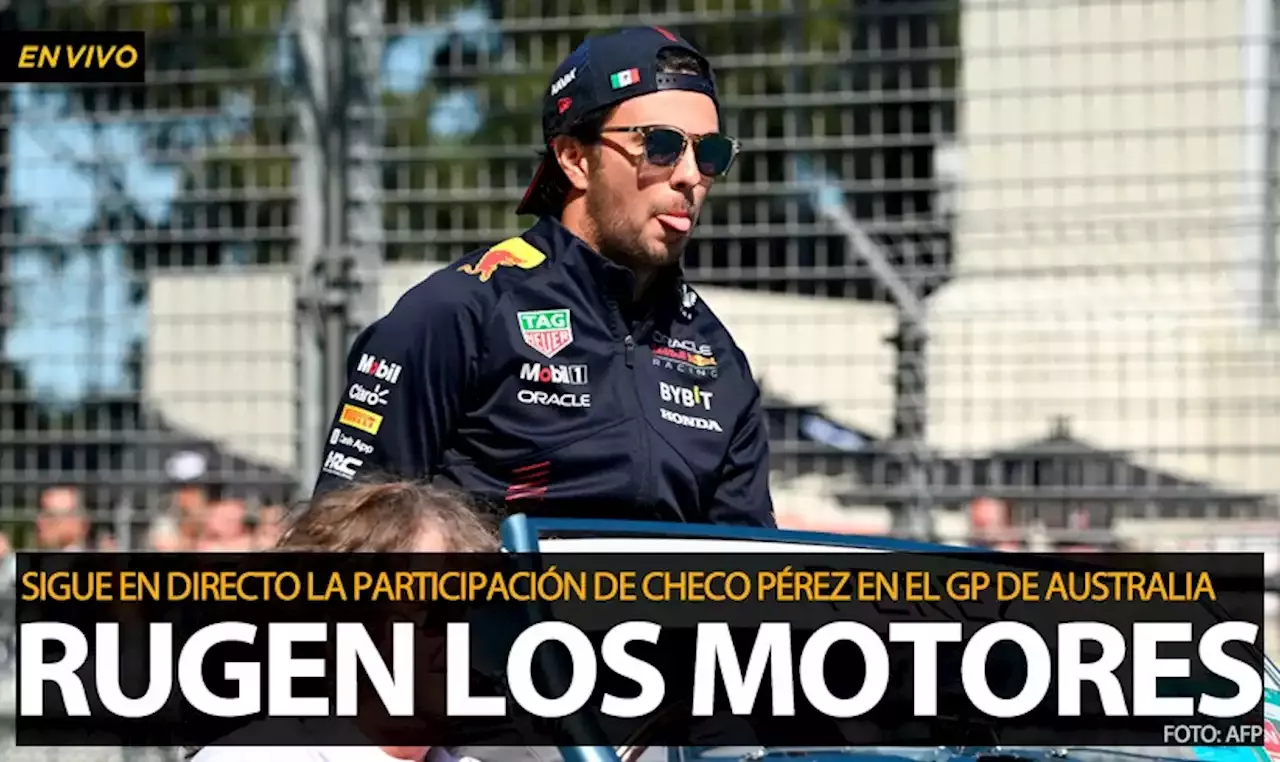 GP Australia 2023 EN VIVO. Carrera Checo Pérez HOY | F1 GRATIS