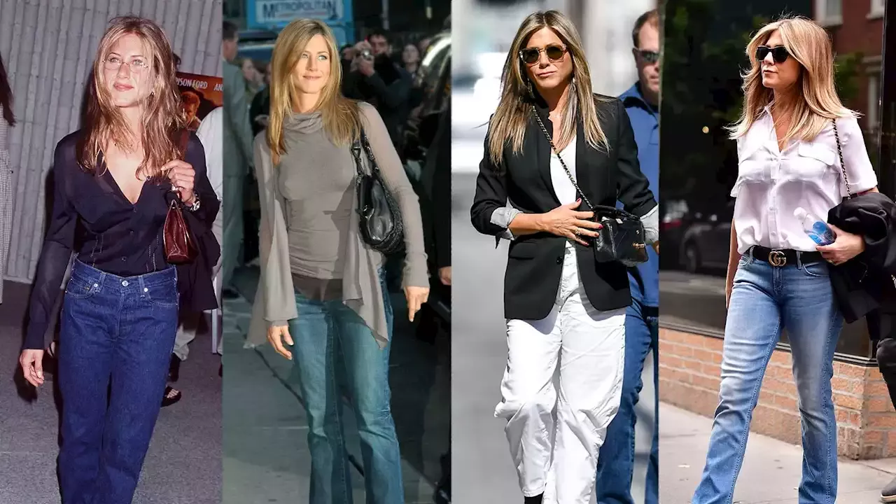 Jennifer Aniston and J.Lo Both Wore the Flared-Jeans Trend
