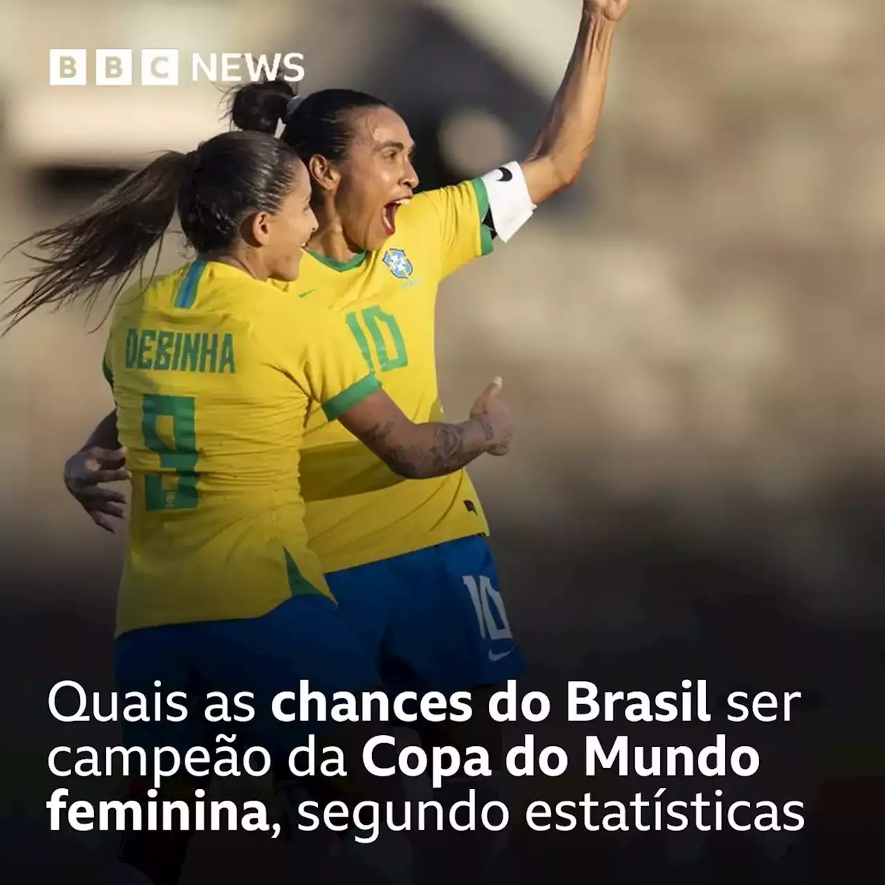 Copa do Mundo feminina: quais as chances do Brasil ser campeão, segundo  estatísticas - BBC News Brasil