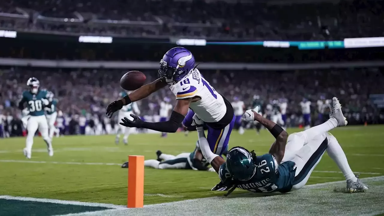 Vikings' Justin Jefferson fumbles into end zone for touchback as NFL rule  enrages fans