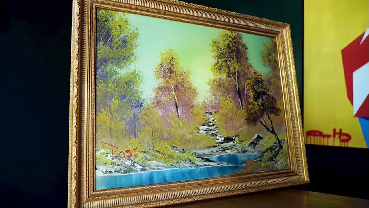 This rare Bob Ross painting could be yours — for close to $10